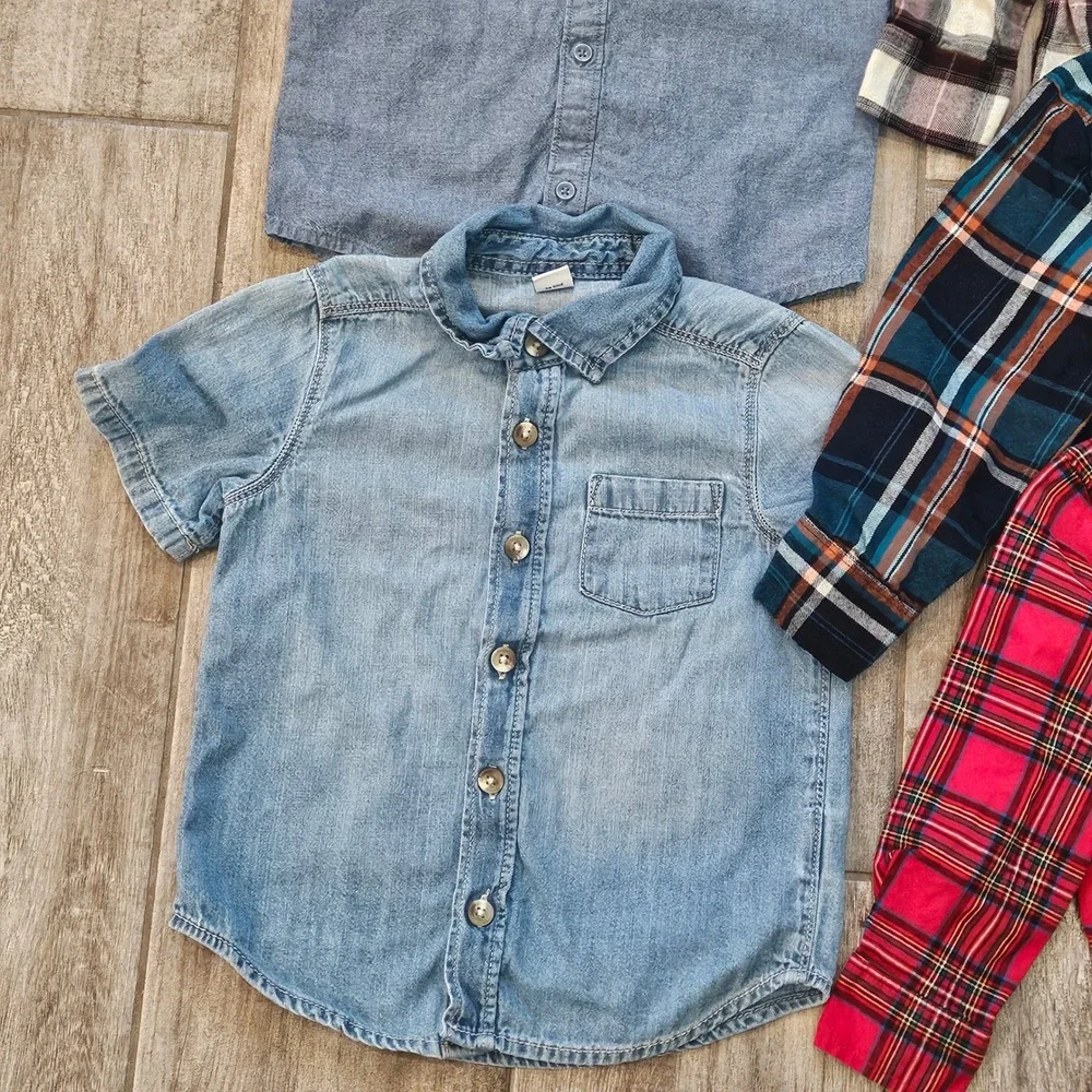 Old Navy Carters Gymboree Toddler‎ Boys Clothing 13pc Bundle Size 3T Plaid Denim